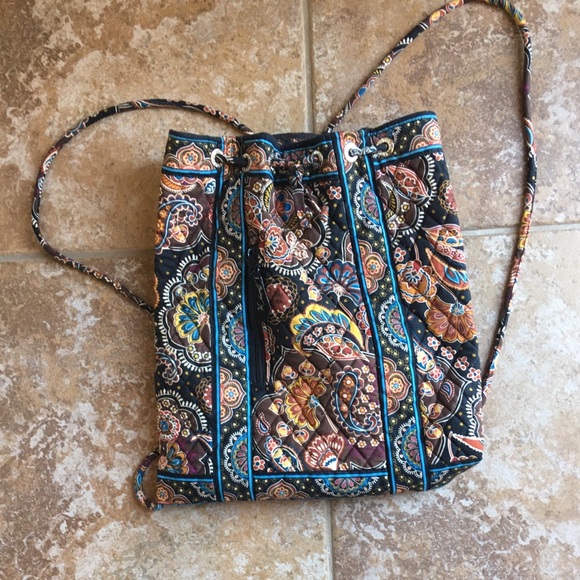 Vera Bradley Handbags - Vera Bradley drawstring backpack